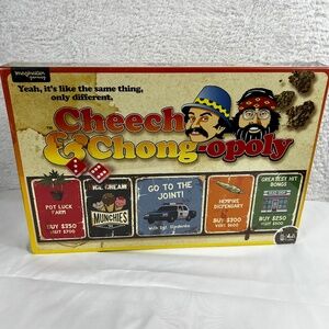 Cheech and Chong Opoly Board Game Adult 18+ Stoner 420 Humor Sealed [2020]